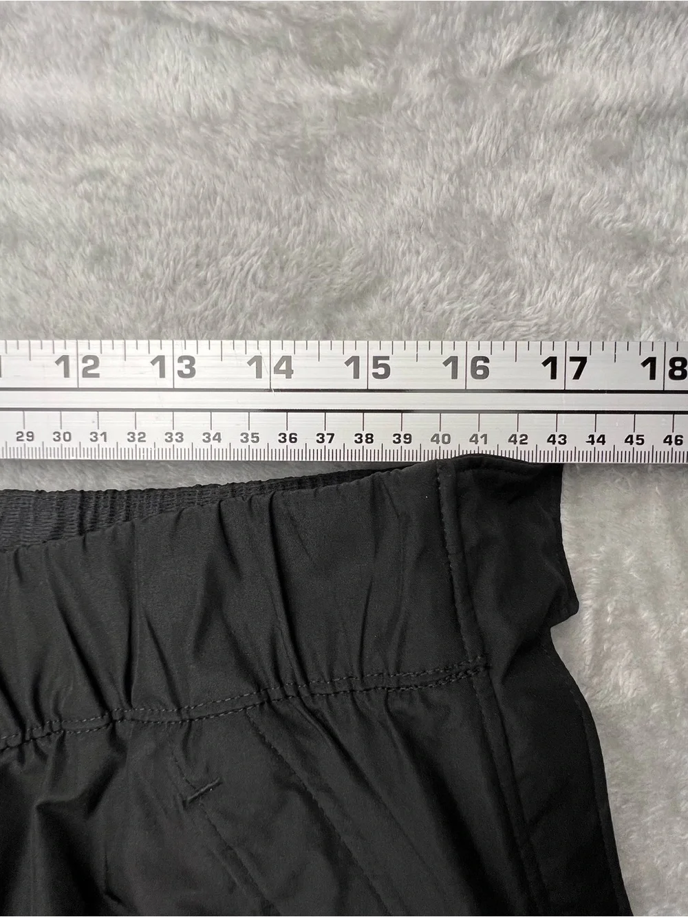 Athleta RainOut Traverse Pant Large Tall Black Zip Leg RAIN PANTS Running Hike